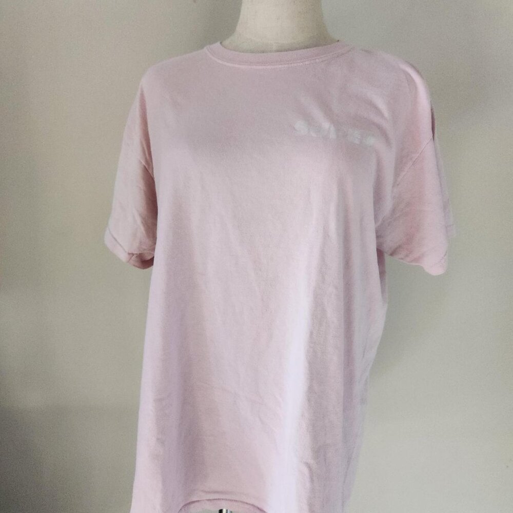 2017 KYLE Light Baby Pink Super Tour Tee. Size Large.